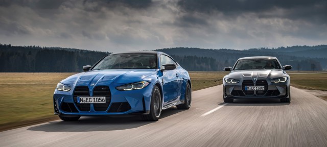 Висока потужність у різних варіаціях: нові BMW M3 Competition і BMW M4 Competition з повнопривідною трансмісією M xDrive.